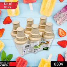 Ice Candy Maker Mold for Ice Cream at Home or Restaurants (6 Pc) - justgrabit.in | Just Grab It