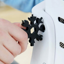 Durable 18 - in - 1 Snowflake Multi - Tool – Portable Bottle Opener, Screwdriver & Wrench - justgrabit.in | Just Grab It
