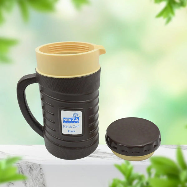 Stainless Steel Thermos Flask (Multiple Sizes): Travel Mug, Coffee, Tea (Leakproof) - justgrabit.in | Just Grab It