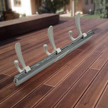 Wall Mounted Coat Hanger Rack – 6 Hooks for Clothes, Jackets & Hats - Justgrabit Inc.