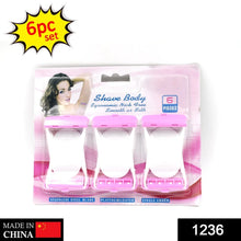Disposable Body Skin Hair Removal Razor for Women Pack of 6 - Justgrabit Inc.