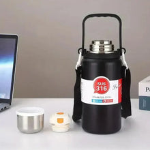 Stainless Steel Airtight Insulated Thermos Bottle (1200Ml Approx) - Justgrabit Inc.