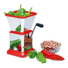 Stainless Steel Vegetable Cutter Chopper (Chilly Cutter) - Justgrabit Inc.