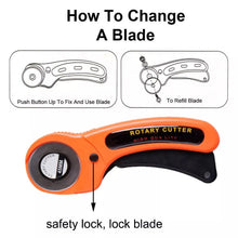 Heavy Duty Rotary Cutter 45mm Blade (1 Pc) - justgrabit.in | Just Grab It
