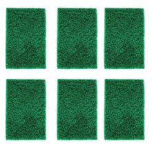 Scrub Sponge Cleaning Pads Aqua Green (Pack Of 6) - Justgrabit Inc.