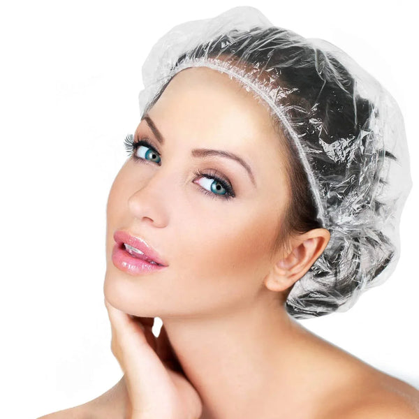 Disposable Shower Caps For Women (10 Pc Set), Hair accessories - justgrabit.in | Just Grab It