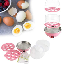Egg Boiler / Poacher / Cooker / Electric Steamer (2 Layer) - justgrabit.in | Just Grab It