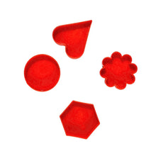 Cookie Cutter with Shape Heart Round Star and Flower (4 Pack) - Justgrabit Inc.