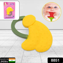 Baby Silicone Teether (1 Pc): Food Grade, Non - Toxic, Teething Relief (3 Months+) - justgrabit.in | Just Grab It