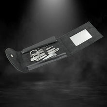 6 - in - 1 Nail Care Kit: Clippers, Trimmers, Mirror & Travel Case - Justgrabit Inc.