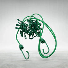 Elastic Cloth Drying Rope with 12 Metal Clip Portable Clothes line For Home & Travel - justgrabit.in | Just Grab It