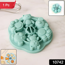 Silicone Kids Cartoon Shape Chocolate, Jelly & Candy Mold (1 Pc) - justgrabit.in | Just Grab It