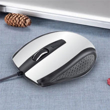 Wired Mouse for Laptop and Desktop Computer PC With Faster Response Time (Silver) - Justgrabit Inc.