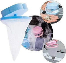 Washing Machine Floating Filter Lint Mesh Bag Net Pouch Hair / Lint Catcher - Justgrabit Inc.