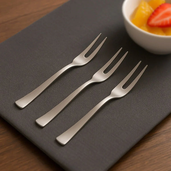 Mini Dessert & Fruit Fork - (3 Pc ) - Justgrabit Inc.