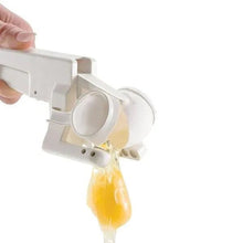 Plastic Handheld Egg Cracker with Separator - Justgrabit Inc.