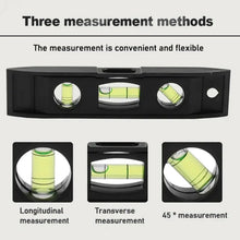 Plastic Torpedo Level, Spirit Level 3 Bubble Level Torpedo Plastic Level Bubble Measuring Tool - justgrabit.in | Just Grab It