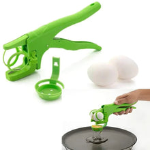 Plastic Handheld Egg Cracker with Separator - Justgrabit Inc.