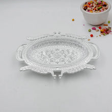 Decorative Mukhwas Serving Tray Serving Mukhwas Plate Fancy Candy Tray Dry Fruit Serving Tray - justgrabit.in | Just Grab It