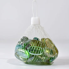 Glass Gem Stone, Flat Round Marbles Pebbles for Vase Fillers, Attractive pebbles for Aquarium Fish Tank. - Justgrabit Inc.