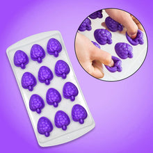 Silicone Mold Ice Cube Tray Creative Sweet Multi Type Ice Tray , Ice Cube Trays Multi Fruit Shape Ice Tray (1 Pc) - justgrabit.in | Just Grab It