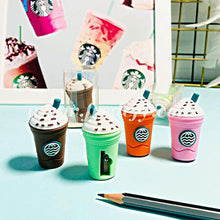 2 - in - 1 3D Cold Drink Bottle Shape Rubber Pencil Sharpener and Eraser Set, Stationery for Kids School Boys Girls, Birthday Return Gifts (24 Pcs Set ) - justgrabit.in | Just Grab It