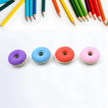 Donut Eraser for Girls & Boys / Eraser for School B'Day Return Gift Party Doughnut Lollipop Ice Cream Theme Shape Erasers Pencils Set for Kids Educational Stationary kit, School Supplies (1 Set 4 Pc) - justgrabit.in | Just Grab It
