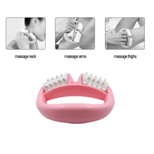 Plastic Massage Roller - 2 - Roller Manual Design for Cellulite & Muscle Pain Relief - Justgrabit Inc.