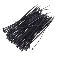 3×100 MM Nylon Self Locking Cable Ties, Heavy Duty Strong Zip Wire Tie. Pack of 100pc - Black - Justgrabit Inc.