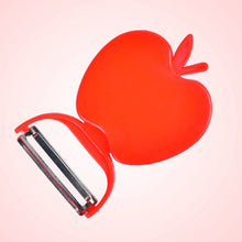 Apple Shaped Folding Peeler Vegetable Peeler for Kitchen, Home Fruit Peelers, Great for Peeling Potato, All Types of Vegetable - Justgrabit Inc.