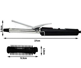 Hair Curling Iron Rod for Women (black), Hair accessories - Justgrabit Inc.