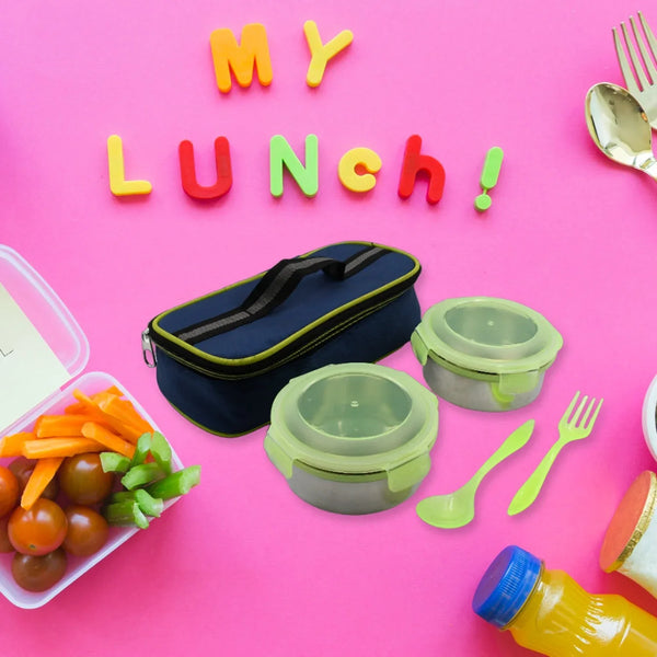 AIRTIGHT & LEAK PROOF STAINLESS STEEL CONTAINER MULTI COMPARTMENT LUNCH BOX CARRY TO ALL TYPE LUNCH IN LUNCH BOX & PREMIUM QUALITY LUNCH BOX IDEAL FOR OFFICE , SCHOOL KIDS & TRAVELLING IDEAL - justgrabit.in | Just Grab It