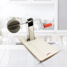 Stainless Steel Coconut Scraper with Wooden Base (1 Pc) - justgrabit.in | Just Grab It