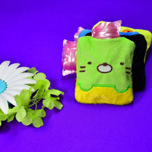 Green Kitty Hot Water Bag with Cover for Pain Relief & Warmth - Justgrabit Inc.