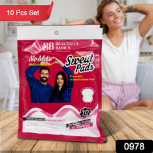 Underarms Sweat Pads Disposable Highly Absorbent Pads Cotton (Pack of 10) - justgrabit.in | Just Grab It