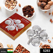 Tree Shape 4 Compartment Mukhwas Dani Serving Tray For Home & Kitchen Use - Justgrabit Inc.