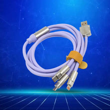3 in 1 Multi Super Fast Charging Cable (1 Pc / 120 CM Long) - justgrabit.in | Just Grab It