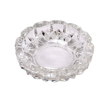 paricutin Glass Crystal Quality Cigar Cigarette Ashtray - justgrabit.in | Just Grab It