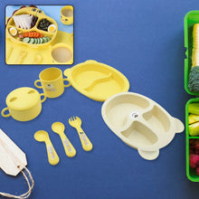 Baby Feeding Set For Kids And Toddlers (7 pcs set) - justgrabit.in | Just Grab It