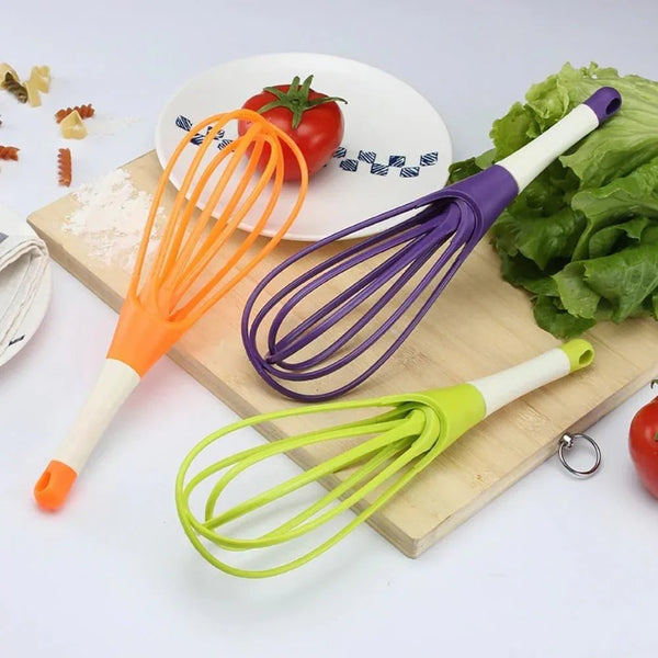 Plastic Whisk Mixer for Milk, Coffee, Egg, Juice Balloon Whisk - Justgrabit Inc.