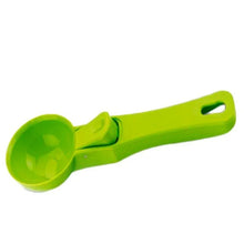 Plastic Ice Cream Scoop, 1 pc, Green - Justgrabit Inc.