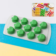 Silicone Mold Ice Cube Tray Creative Sweet Multi Type Ice Tray , Ice Cube Trays Multi Fruit Shape Ice Tray (1 Pc) - justgrabit.in | Just Grab It