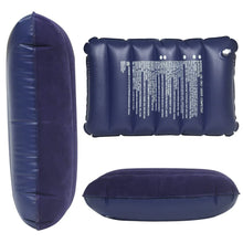 Velvet Air Inflatable Travel Pillow (Blue) - Justgrabit Inc.
