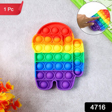 Premium Astronaut Silicone Pop It Fidget Toy (1 Pc) - justgrabit.in | Just Grab It