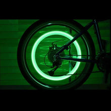 LED Flash Light lamp tyre Wheel Valve Sealing caps (2 Pc / Mix Color) - Justgrabit Inc.