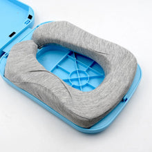 Foldable Soft Nap Doughnut Pillow – Slow - Rebound, Portable Head Cushion for Kids & Office - justgrabit.in | Just Grab It