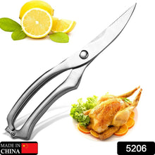 Heavy Duty Stainless Steel Poultry Shears, Premium Ultra Sharp Spring - Loaded Kitchen - justgrabit.in | Just Grab It