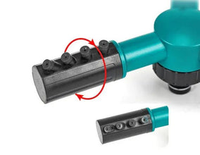 3 Arm 360° Sector Rotating Water Sprinkler Garden Pipe Hose Irrigation Yard - Justgrabit Inc.