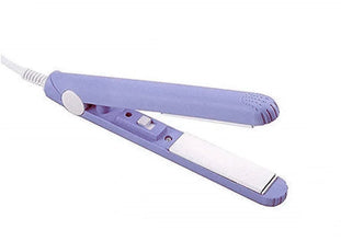 Beauty and Personal Care Professional Ceramic Plate Mini Hair Styler Straightener and Curler - justgrabit.in | Just Grab It