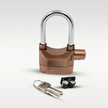 Security Alarm Metallic Lock System with 3 Keys (1 Set / Mix Color) - justgrabit.in | Just Grab It